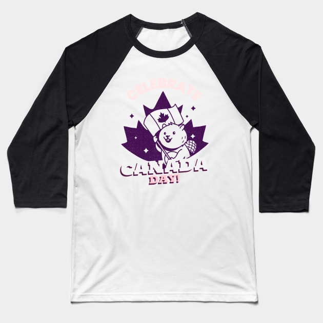 Celebrate Canada Day! Baseball T-Shirt by WizardingWorld